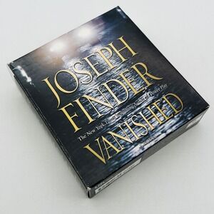 Vanished by Joseph Finder Audiobook 9 CDs Unabridged Thriller Holter Graham‎